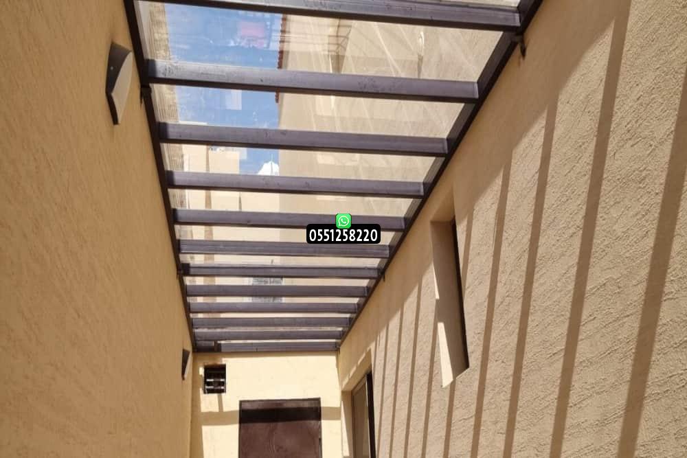 تركيب مظلات لكسان شفافة بالرياض