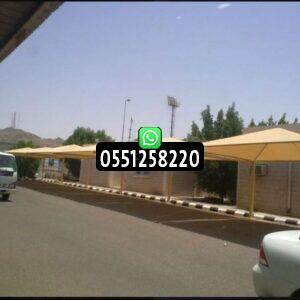 مظلات مداخل تجارية