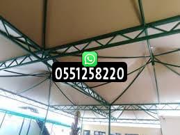 تركيب المظلات الكابولية بالسوق