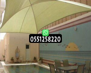 افضل مظلات شراع قماش بولي ايثلين للاحواش والسيارات