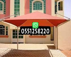 تركيب مظلات بولي ايثيلين