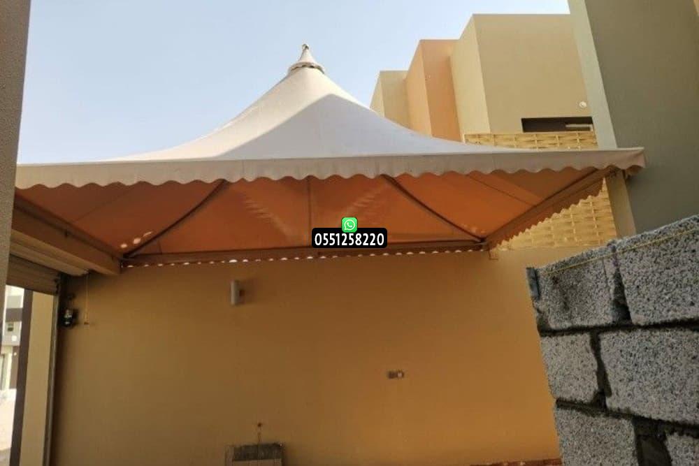 مظلات قماش بولي ايثيلين