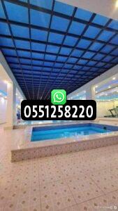 مظلات مسابح