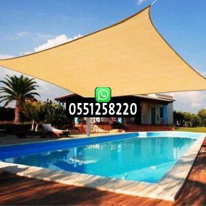 مظلات مسابح pvc