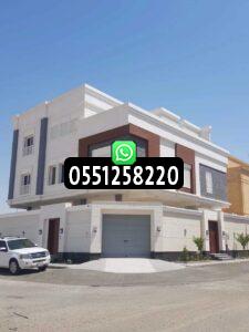 اعمال البناء للعمائر والفلل والملاحق