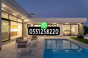 استغلال المساحات الصغيرة في تصميم ملحق خارجي مودرن