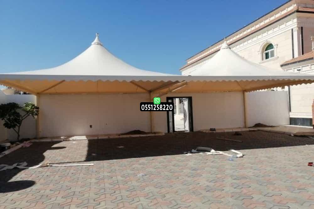 تركيب مظلات هرمية بجدة ومكة