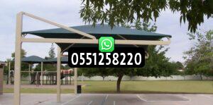 مظلات سيارات حديد بجده