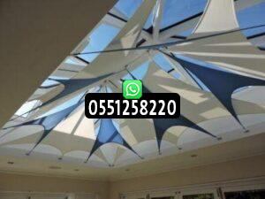 تركيب مظلات شد إنشائي بجدة
