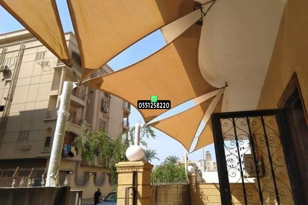 مظلات شد انشائي بجدة