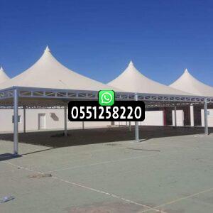 مظلات هرمية لكسان جدة