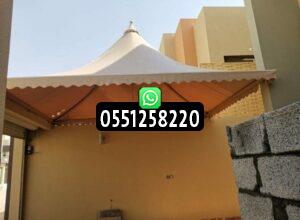 تركيب مظلات هرمية بجدة ومكة