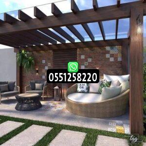 مظلات برجولات