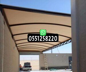 تصميم مظلات ممرات خارجية