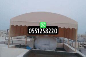 صناعات مظلات قماش البي في سي التي نوفرها