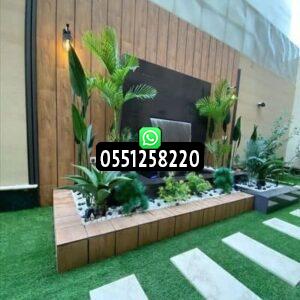 ديكور حدائق