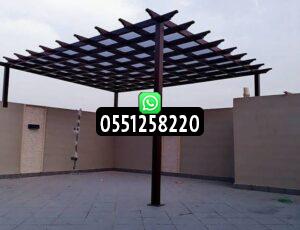 تفصيل برجولات مظلات