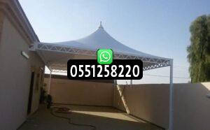 مظلات قماش للمنازل والفلل