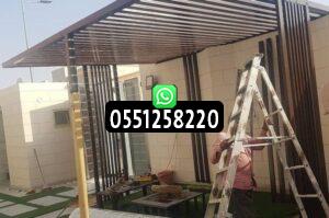 استخدامات المظلات الخشب