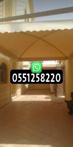 تصاميم مظلات وسواتر خشبية وحديد