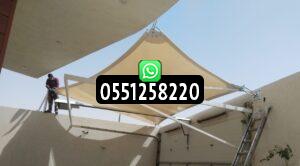 ارخص اسعار مظلات الشد الإنشائي بالرياض