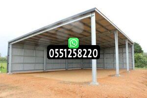 مميزات هناجر حديد