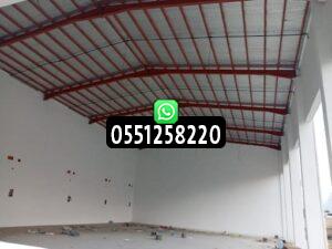 اسعار حداد عمل هناجر حديد وساندوتش بانل في الرياض