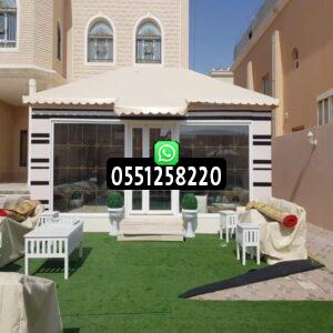 تفصيل خيمة ملكية حديثه بتصاميم مميزه