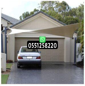 تركيب مظلة سيارة شراع