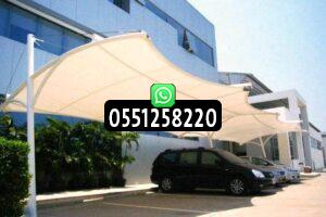 تركيب مظلة سيارة شراع