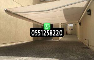 تركيب مظلة سيارة شراع