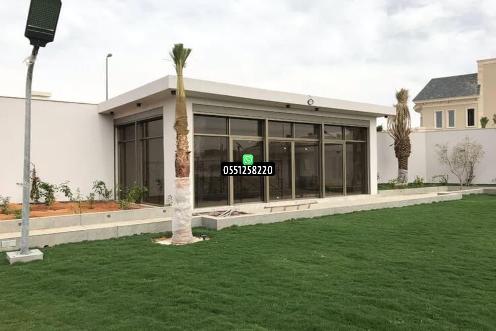 بناء ملحق خارجي بالحوش