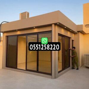 تركيب مجالس خارجية ساندوتش بانل