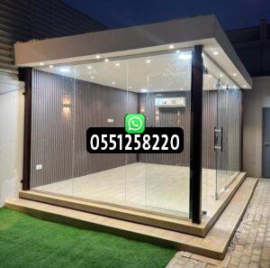 بناء مجالس خارجية سندويش بنل