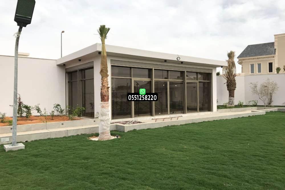 تركيب مجالس خارجية ساندوتش بانل