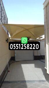 مراحل تركيب مظلات ممرات منازل