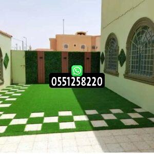 تصميم مظلات جلسات خارجية للحدائق المنزلية بالرياض