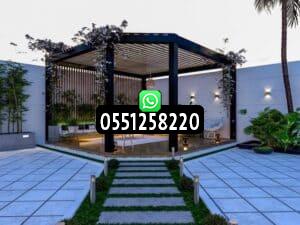 مجالس خارجية ساندوتش بانل