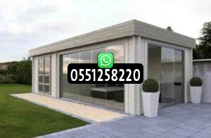 تركيب مجالس خارجية ساندوتش بانل