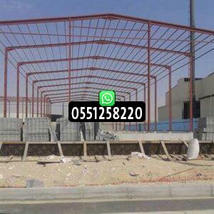 تركيب مستودعات حديد