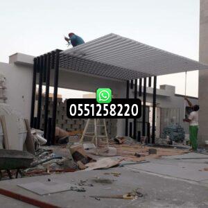 كيفية قيام الشركة بتركيب مظلات شينكو بالرياض