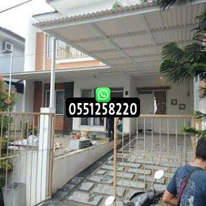 تركيب مظلة شينكو لحماية السيارات والممرات في الرياض