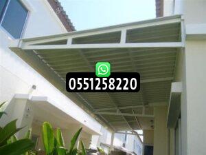 خطوات تركيب مظلات السيارات المعلقة