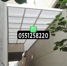 اجمل اشكال مظلات ممرات مودرن