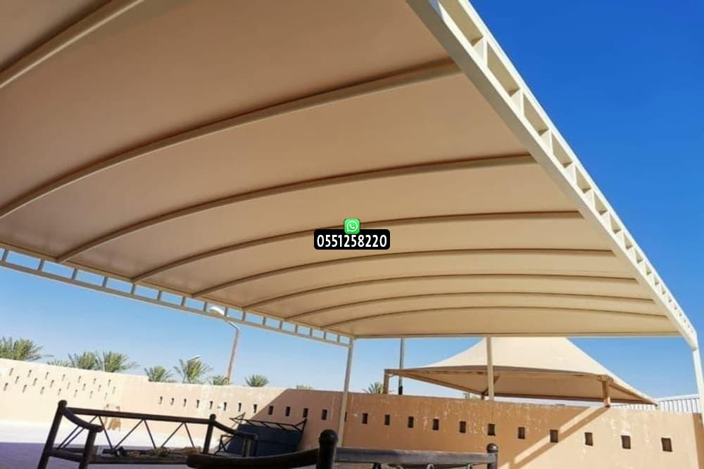 مظلات ممرات