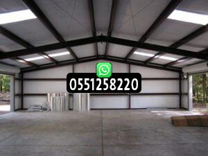 مميزات بناء هناجر دورين الرياض