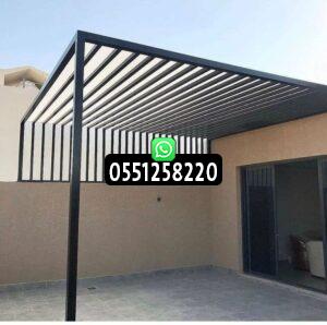 مظلات حديد للسيارات