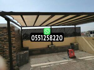 مظلات اسطح حديد