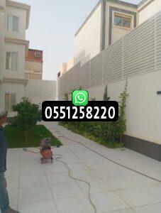 تركيب ساتر حوش قماش