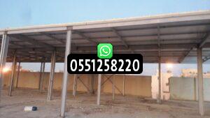 مظلات ساندوتش بانل للمستودعات